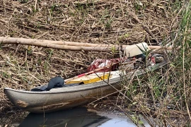 Người đàn ông tử vong trên ghe ở sông Trà Khúc