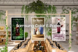 Màn hình e-Paper của Samsung gây sốt cộng đồng mạng