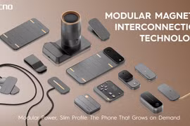 Techno gây choáng với smartphone module siêu năng, gần gì cũng xịn