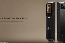 Xiaomi nâng cấp Smart Door Lock 4 Pro với cảm biến khóa tĩnh mạch