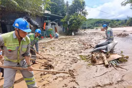 Quảng Ngãi tập trung khắc phục môi trường sau lũ