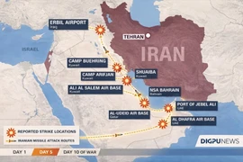 Chiến sự Trung Đông ngày 17/3, lời kêu gọi của Mỹ không ai hồi đáp