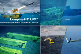 Mỹ công bố ý tưởng tàu ngầm không người lái Lamprey