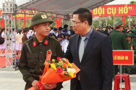 Gần 4.000 thanh niên Quảng Ngãi hăng hái nhập ngũ bảo vệ Tổ quốc