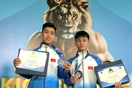 Quảng Ngãi có 2 vận động viên đoạt huy chương tại Cúp Kickboxing thế giới