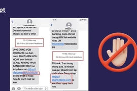 Bóc mẽ tin nhắn độc hại hack điện thoại trong nháy mắt 