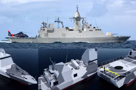 [GALLERY] Cận cảnh tàu hộ vệ tên lửa đầu tiên của Hải quân Angola