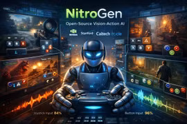 NVIDIA giới thiệu AI chơi game NitroGen từ dữ liệu video thực tế