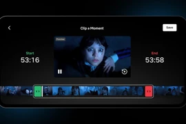 Netflix cho phép chỉnh sửa và chia sẻ clip bằng thiết bị di động