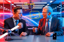 Tim Cook trả giá vì từ chối đề nghị 5 tỷ USD từ Elon Musk
