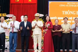 Đại tá Hồ Song Ân giữ chức Giám đốc Công an tỉnh Quảng Ngãi