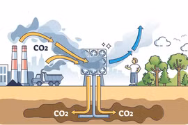 Phương pháp mới đơn giản để tạo vật liệu thu giữ carbon hiệu quả