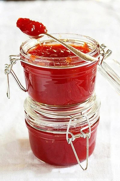 Cách làm mứt gấc ngon miệng đã mắt ăn Tết