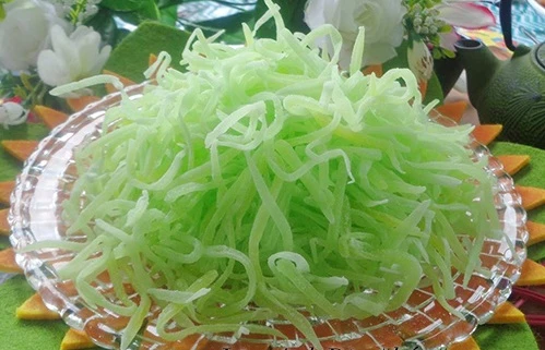 Công thức mứt đu đủ xanh dễ làm không cần nước vôi