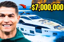 Bên trong siêu du thuyền 180 tỷ của Cristiano Ronaldo