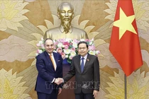 Chủ tịch Quốc hội Trần Thanh Mẫn tiếp Phó Chủ tịch thứ nhất Quốc hội Hy Lạp