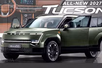Hyundai Tucson 2027 lột xác thiết kế, đậm chất SUV truyền thống