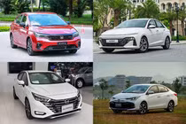 Toyota Vios đạt doanh số 615 xe, dẫn đầu phân khúc sedan cỡ B