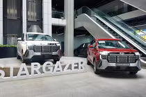 Hyundai Stargazer 2026 "bằng xương bằng thịt" tại Hà Nội, từ 489 triệu?