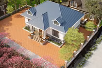 10 mẫu nhà cấp 4 gác lửng hiện đại, phổ biến nhất 2025