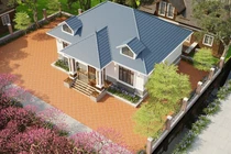 10 mẫu nhà cấp 4 gác lửng hiện đại, phổ biến nhất 2025