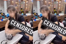 Đăng clip phản cảm, nữ nhân viên quán gội đầu gây bức xúc