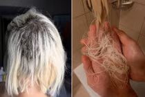 "DJ gợi cảm nhất xứ Hàn" bị hỏng tóc làm fan lo lắng