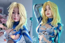 Nữ coser Việt đăng clip "xé áo" gây bão khắp cõi mạng