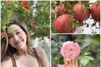 Khu vườn rực rỡ sắc hoa của Kim Hiền trước khi ly hôn chồng Việt kiều 