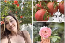 Khu vườn rực rỡ sắc hoa của Kim Hiền trước khi ly hôn chồng Việt kiều 