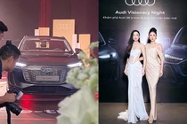 Phương Linh Chị & Cẩm Ly "đọ dáng" Audi A5 và Q6 e-tron mới