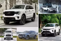 Top xe SUV cỡ D tháng 6/2025 - Ford Everest bán chạy nhất