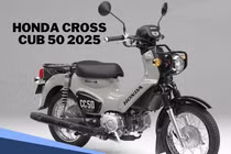 Ngắm Honda Cross Cub 2025 từ 63,8 triệu, "ăn xăng như ngửi"
