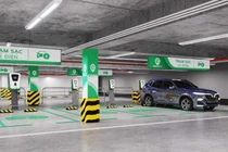 Hà Nội xuất hiện chỗ đỗ ôtô điện giá nửa tỷ đồng