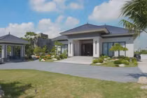 Cận cảnh biệt thự như resort cao cấp của kiến trúc sư tại Hưng Yên