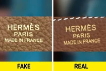 Cách đơn giản phân biệt hàng "nhái" thương hiệu thời trang nổi tiếng