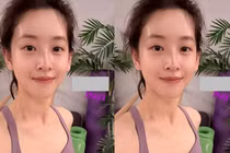 “Hot girl trà sữa” Chương Trạch Thiên khoe mặt mộc tuổi U35