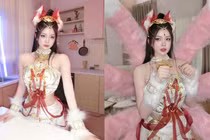 Hot girl DJ top 1 Việt Nam trổ tài cosplay làm fan mê đắm