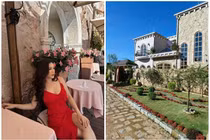 Toàn cảnh dinh thự bề thế như lâu đài của Hoa hậu Thu Hoài