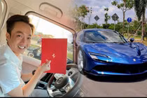Cường Đô la "tái xuất" cùng Ferrari SF90 Spider gần 55 tỷ
