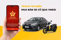 Thí điểm mua, bán ôtô cũ qua ứng dụng VNeID