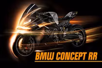 BMW trình làng Concept RR - siêu môtô phủ full carbon