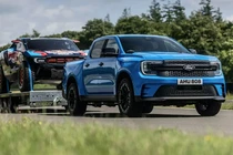 Ford Ranger MS-RT PHEV 2026 - xe bán tải cơ bắp xanh, mạnh hơn