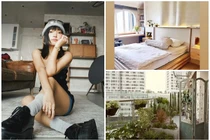 Bên trong căn hộ bạc tỷ ngập tràn cây xanh của Châu Bùi