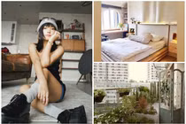 Cận cảnh căn hộ bạc tỷ ngập tràn cây xanh của Châu Bùi 