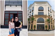 Biệt thự 3 mặt tiền bề thế đang xây của diễn viên Mạnh Trường 