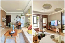 Cận cảnh căn hộ cũ 45m² 'rộng thênh thang' khiến mạng xã hội trầm trồ 