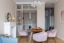 Căn hộ nhỏ tối ưu từng mét của người phụ nữ trung niên 