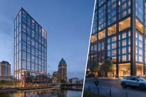 Cận cảnh tòa nhà bằng gỗ cao nhất thế giới vừa khởi công