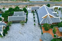 Cận cảnh dinh thự trắng xa hoa của "bầu" Đoan vừa bị bắt